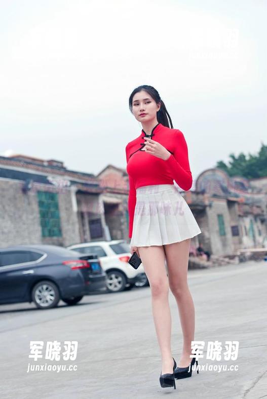 魔镜街拍-婷婷 魔镜街拍 - 轻松上手福利,婷婷的寒风圣诞肉丝还是那味儿